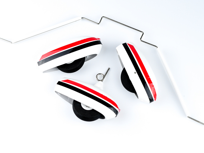 Шасси для самолета Top RC 500 Class Cessna 182 4СH красный, комплект