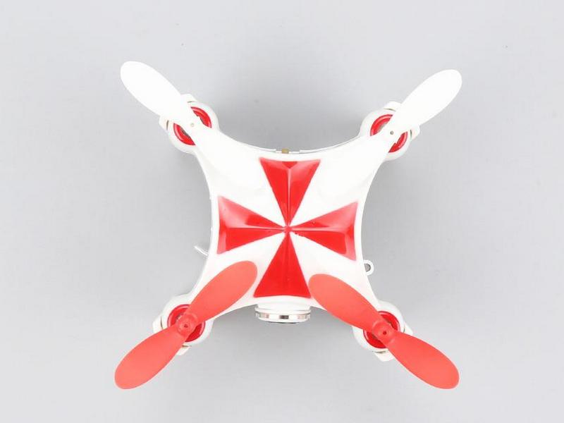 Радиоуправляемый квадрокоптер Cheerson CXOFTX Mini, WiFi, Optical Flow, RTF 24G красный