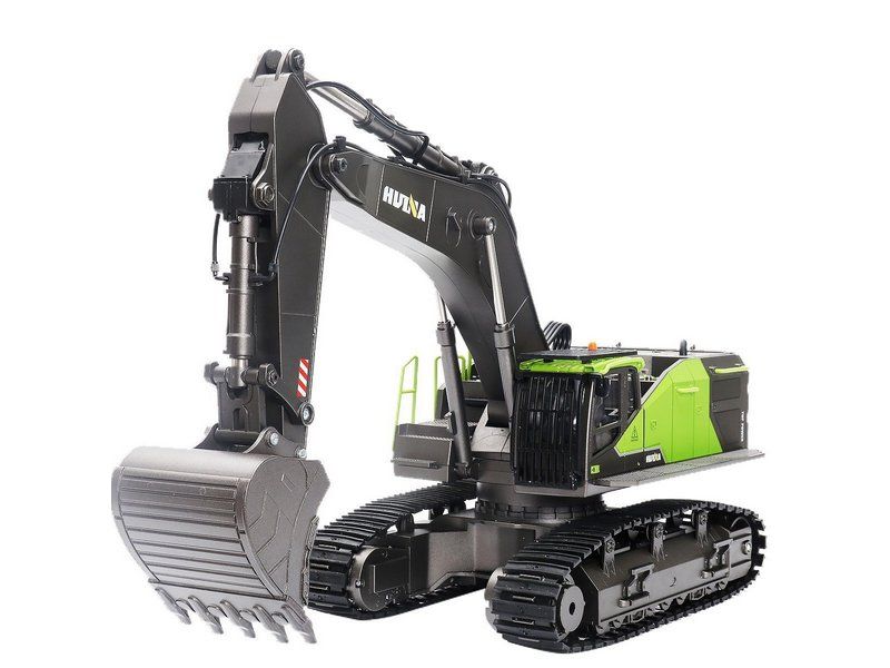 Радиоуправляемый экскаватор HUI NA TOYS 24G 22CH 114, зеленый RTR