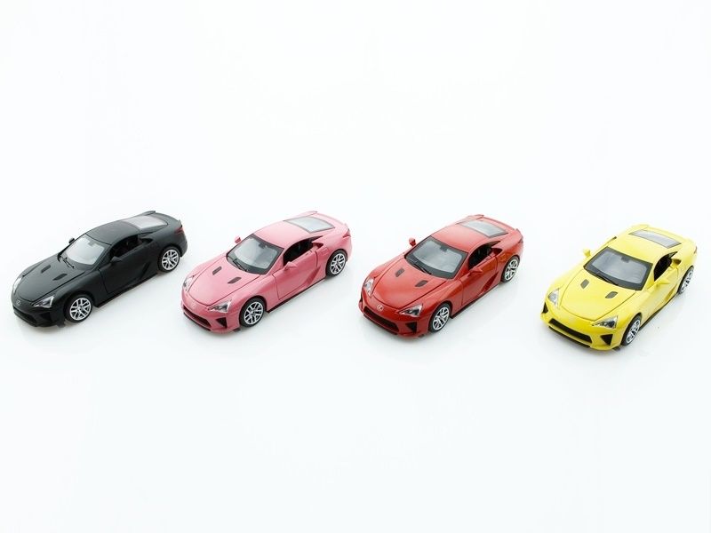 Машина 132 Lexus LFA свет, звук, инерция 112шт бк