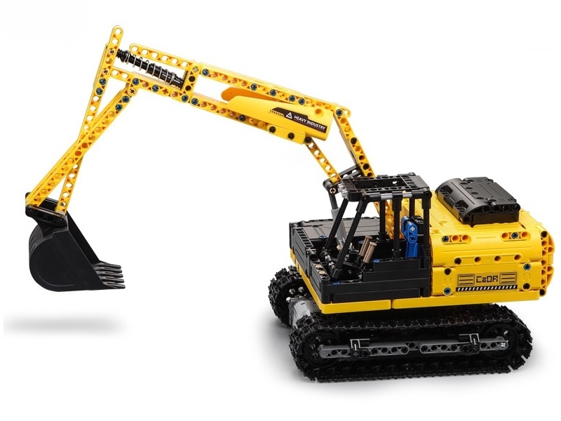 РУ конструктор CaDA deTech гусеничный экскаватор 544 детали