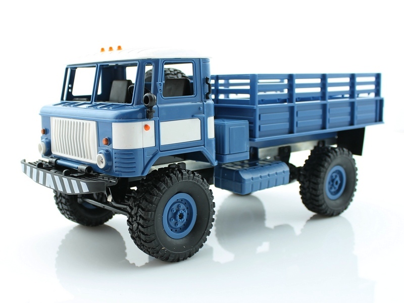 Радиоуправляемая машина WPL B24R грузовая синяя 4WD 116 24G RTR