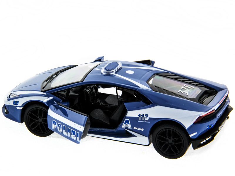 Машина Kinsmart Lamborghini Huracan Police инерция 112шт 136 бк