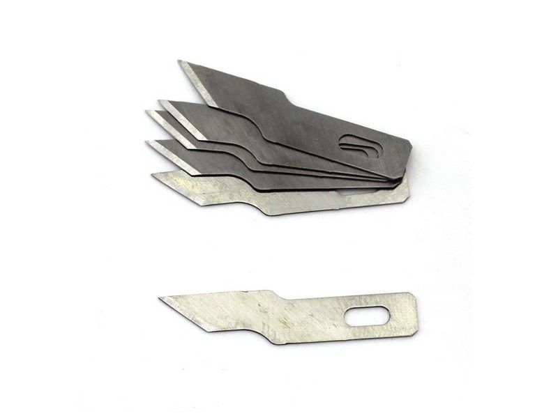 Набор лезвий к ножу, 0,6 х 6 х 36 мм, 6 штуп, шт