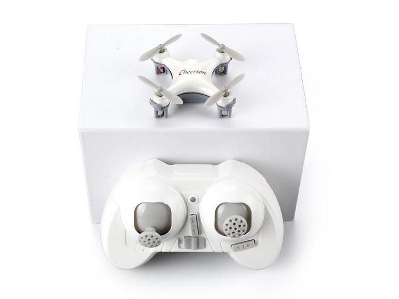 Радиоуправляемый квадрокоптер Cheerson CX10SE Mini RTF 24G белый