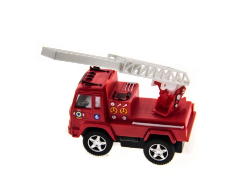 Машина Kinsmart Funny Fire Engine pull back action инерция 112шт 132 бк