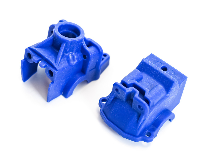 Внешний корпус переднего дифференциала 2шт для Remo Hobby 18, тюнинг, синий