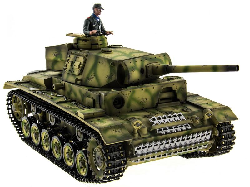 Радиоуправляемый танк Taigen 116 Panzerkampfwagen III Германия HC для ИК боя 24G RTR
