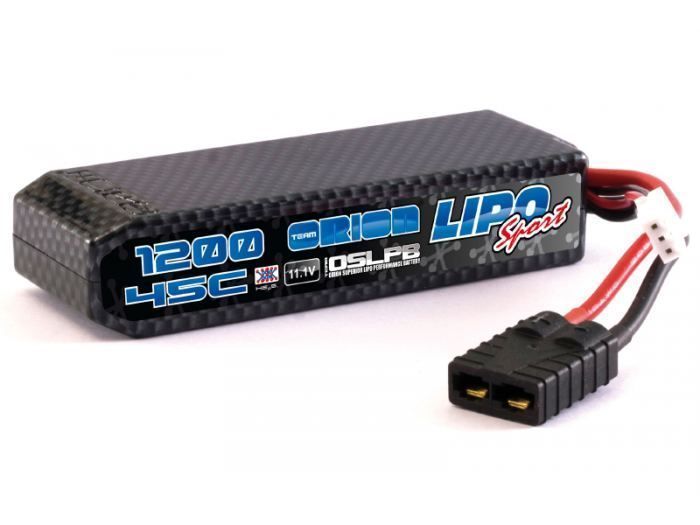 Аккумулятор Team Orion Carbon Sport 1200mAh 45 C 111V TRX Plug