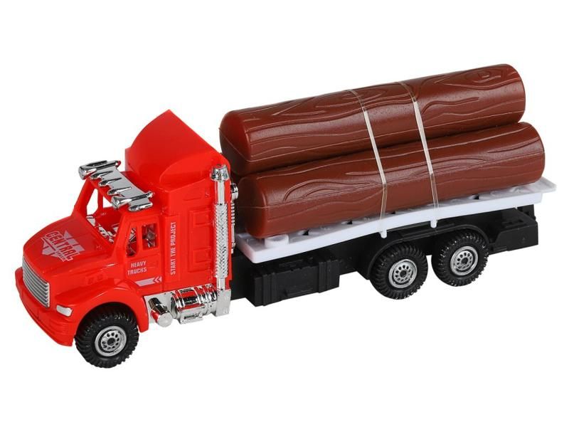 Машина AUTODRIVE Грузовиклесовоз инерционная, вп 23,56,519,5см, ,