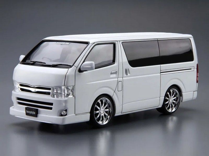 Сборная модель AOSHIMA Toyota HiAce BoxStyle TRH200V Super GL 10