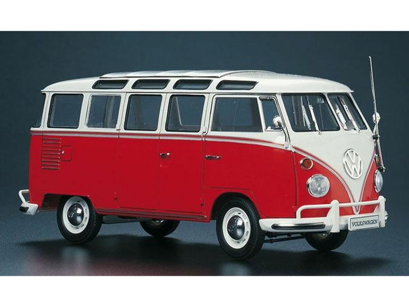 Сборная модель Hasegawa Автомобиль VW MICRO BUS 23WINDOW, 124