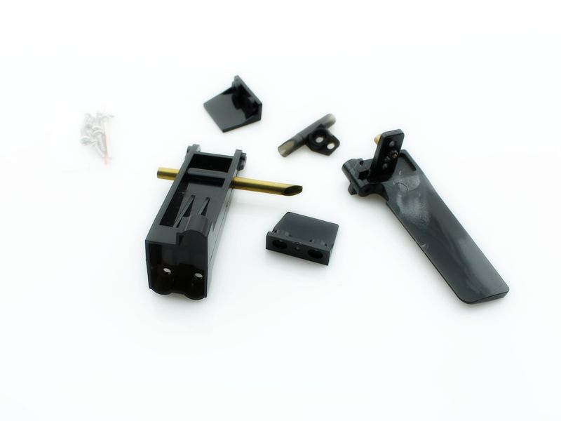 Набор запасных частей для катера Feilun FT010 хвостовой руль, кронштейн, транцевые плиты, крепеж