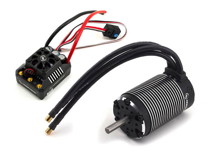 Бесколлекторная бессенсорная система Hobbywing COMBOMAX656871100KV 160A, 16 влагозащита