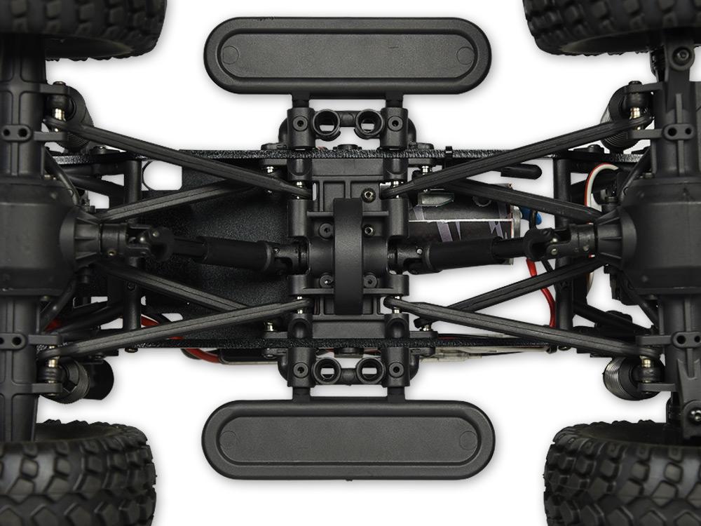 Радиоуправляемый краулер TTR KAISER XS красный 114 RTR