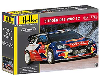 Сборная модель Автомобиль  CITROËN DS3 WRC12 124, 80757