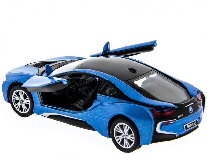 Машина Kinsmart BMW i8 инерция 112шт 136 бк