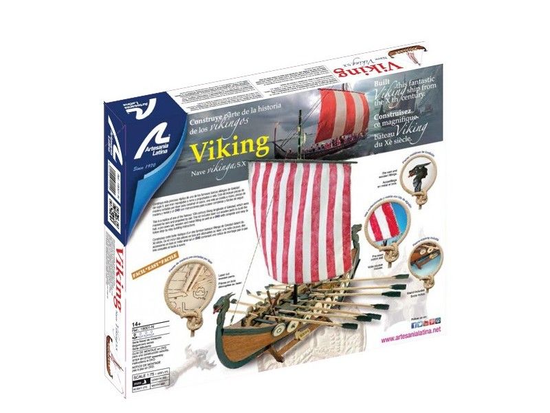 Сборная деревянная модель корабля Artesania Latina NEW VIKING, 175