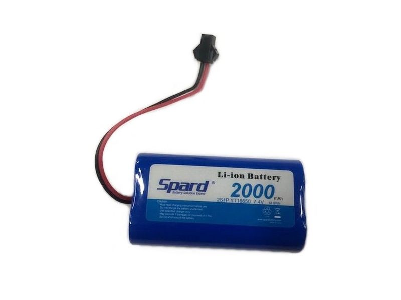 Аккумулятор LiIon Spard 7,4V 2000mAhPCMSMP для игрушек