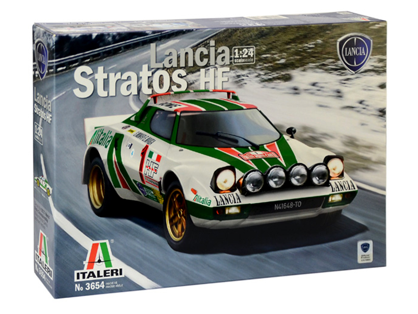 Сборная модель ITALERI 3654ИТ Автомобиль LANCIA STRATOS HF, 124
