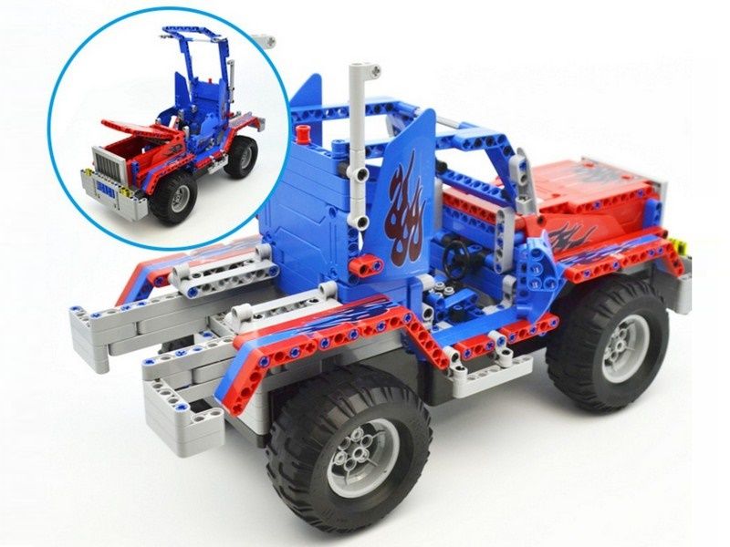 РУ конструктор CaDA Technic грузовик  джип Оптимус Прайм 531 деталь