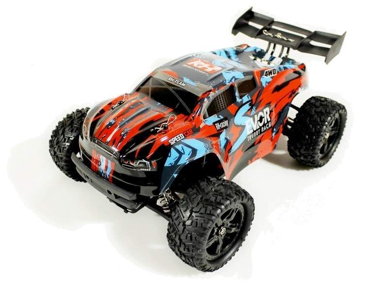Радиоуправляемый трагги Remo Hobby S EVOR красный 4WD 24G 116 RTR