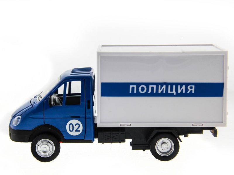 Машина АВТОПАНОРАМА ГАЗель полиция 128, вк 241412 см