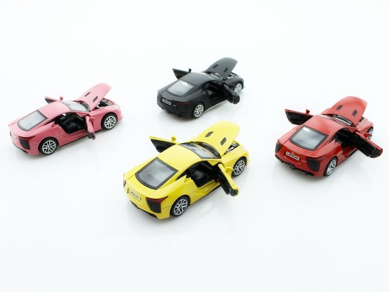 Машина 132 Lexus LFA свет, звук, инерция 112шт бк