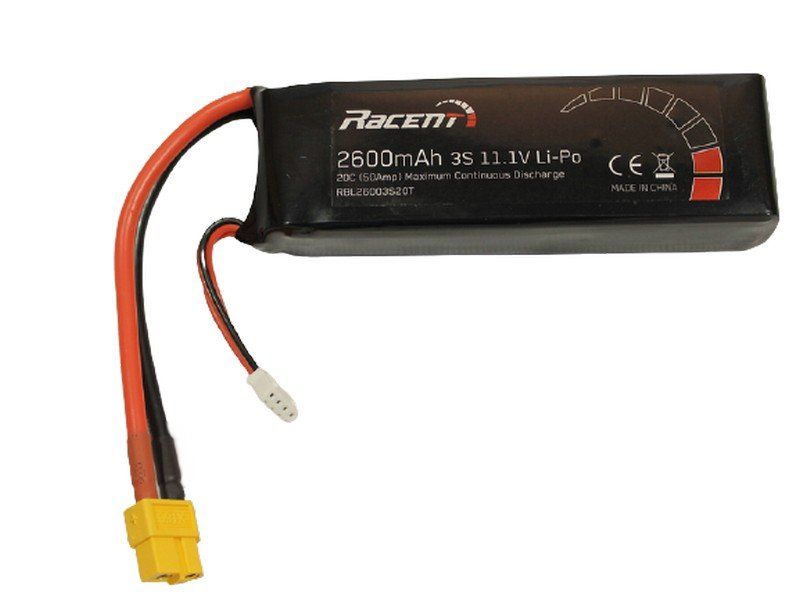 Аккумулятор LiPo 2600mAh, 11,1V XT60 для катера Volantex RC Atomic