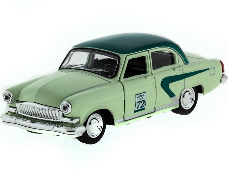 Машина АВТОПАНОРАМА инерц ГАЗ21 винтаж 143, вк 1475,5 см