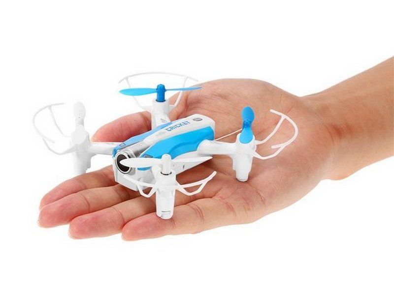 Радиоуправляемый квадрокоптер Cheerson CX17 WiFi RTF 24G синий