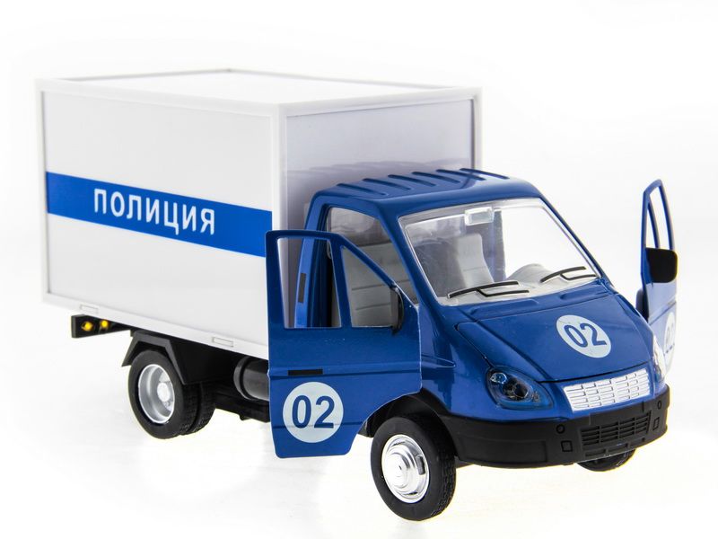 Машина АВТОПАНОРАМА ГАЗель полиция 128, вк 241412 см