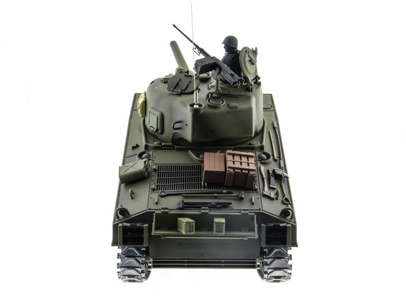 Радиоуправляемый танк Heng Long 116 M4A3 Sherman 24G RTR PRO