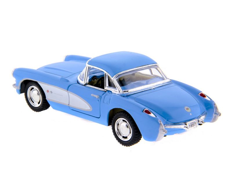 Машина Kinsmart Chevrolet Corvette 1957 инерция 112шт 134 бк
