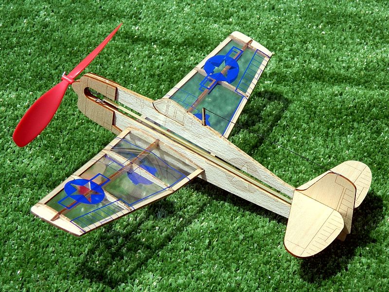 Сборная дермодельСамолет US Hellcat Guillows 148