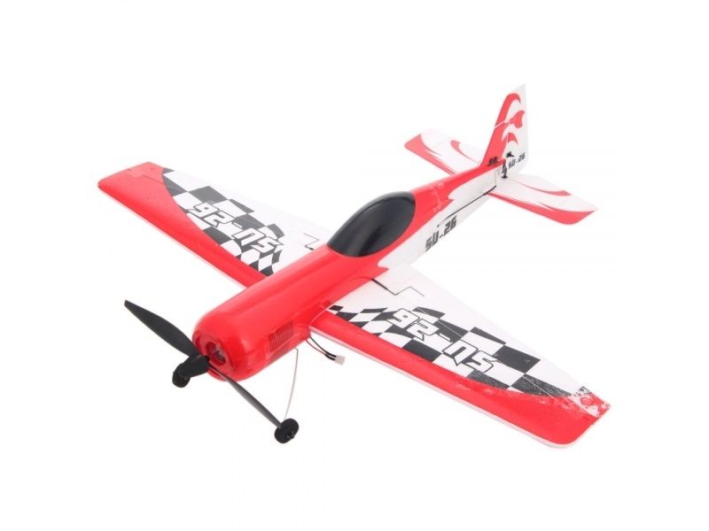 Радиоуправляемый самолет WlToys Su26 6ти осевой гироскоп 4Ch 24G RTF