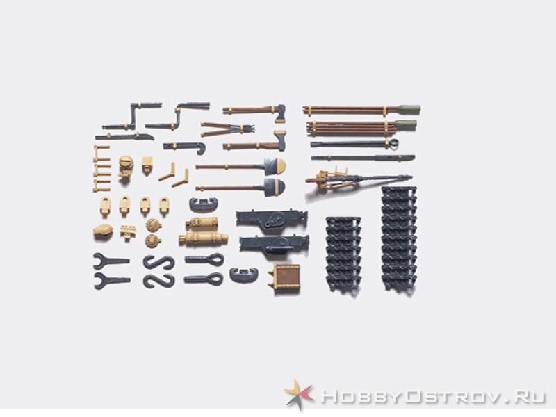 Сборная модель Навесное оборудование и инструменты PzKpfwIV Tamiya 135 , шт