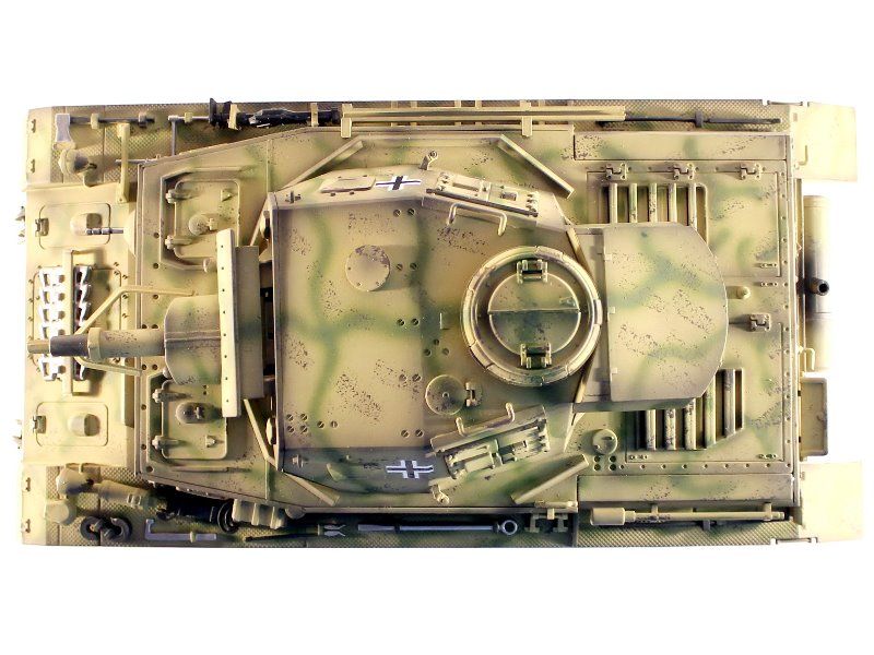 Радиоуправляемый танк Taigen 116 Dak PZKpfw IV Ausf F1 Германия PRO 24G RTR