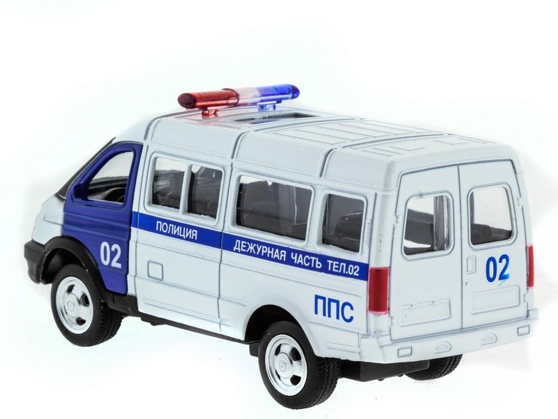 Машина АВТОПАНОРАМА инерц ГАЗельполиция 150, вк 14,585,5 см