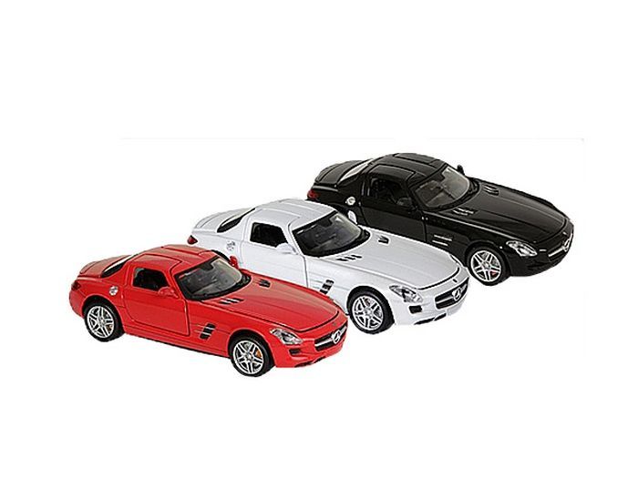 Машина MZ 132 MercedesBenz SLS инерция 112шт бк