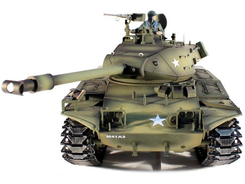 Радиоуправляемый танк Taigen 116 M41A3 Bulldog США PRO 24G
