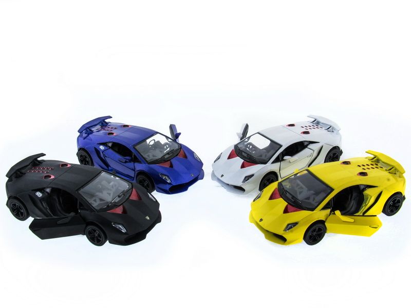 Машина Kinsmart 140 Lamborghini Sesto Elemento инерция 112шт бк