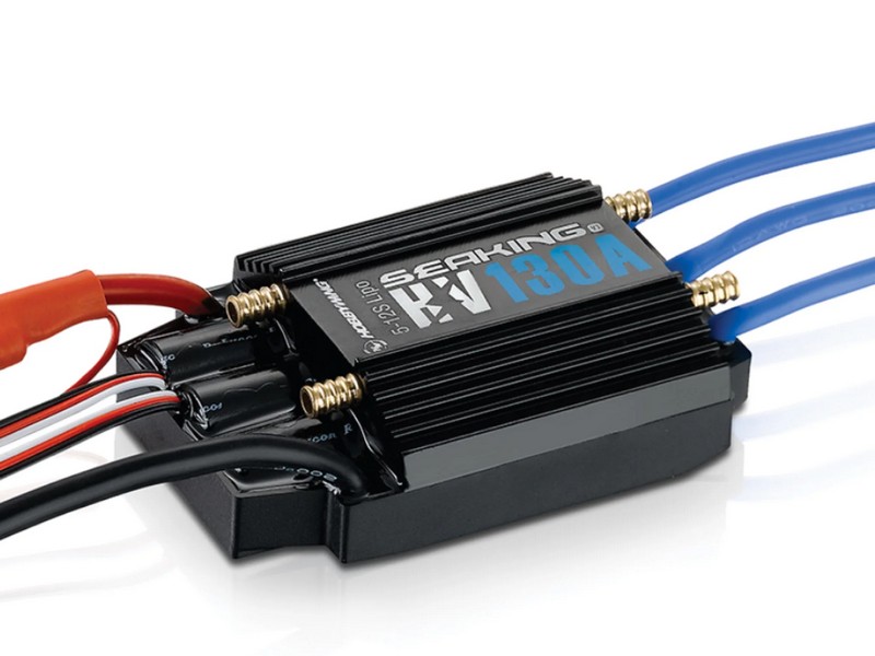 Бесколлекторный регулятор Hobbywing Seaking130AHVV3 130A720A, Boat влагозащищённый