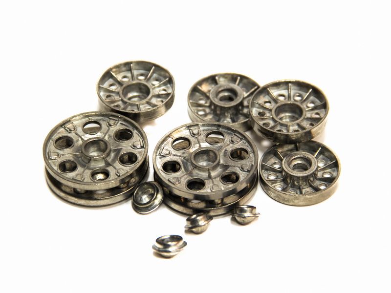 Ведущая шестеренка и ленивец металлические для танка T3485