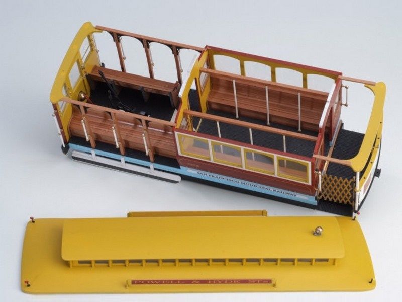Сборная деревянная модель трамвая Artesania Latina SAN FRANCISCO POWELL STREET, 122