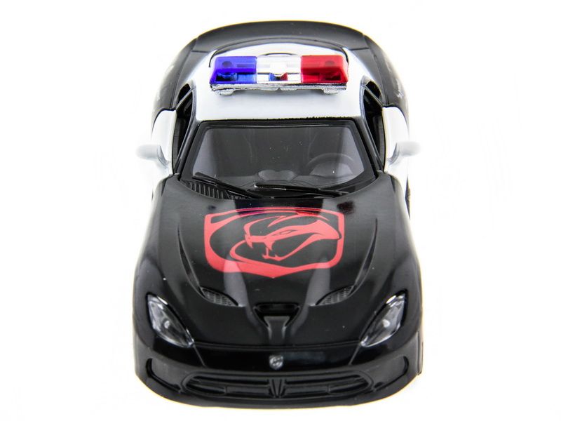 Машина Kinsmart 140 SRT Viper Police в асс инерция 112шт бк