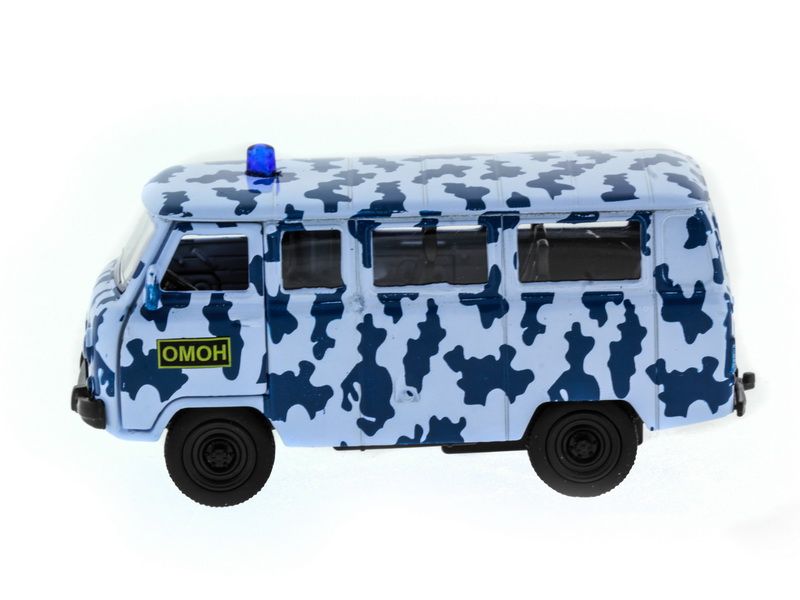 Машина АВТОПАНОРАМА инерц УАЗ452 ОМОН 150, вк 1275,5 см