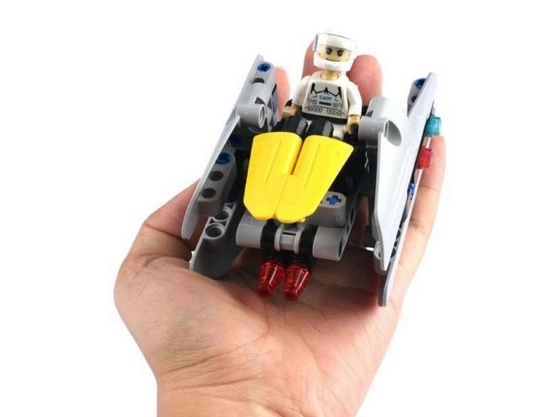 Конструктор CaDA Technic звездный отряд, соберите звездный корабль с C54001W02W04W 83 детали