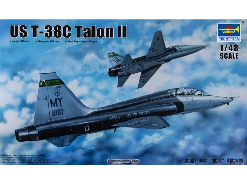 Сборная модель Самолёт Т38С Тэлон II 148, шт