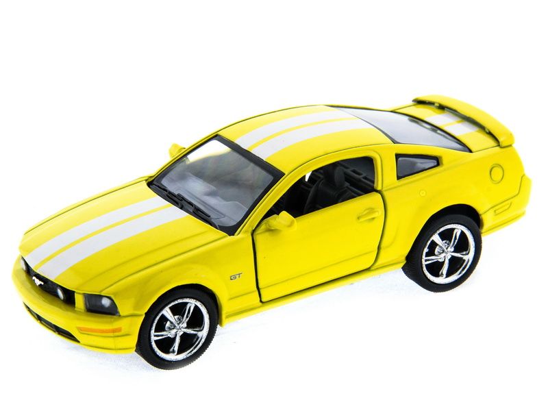 Машина Kinsmart 138 Ford Mustang GT с полосками инерция 112шт бк